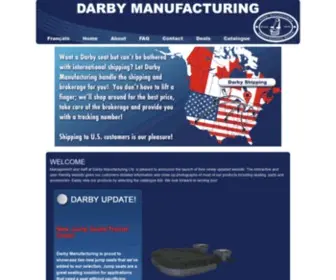 Darbymanufacturing.com(Darby Manufacturing // Sudbury) Screenshot