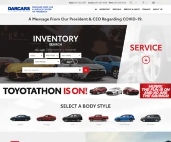 Darcarsusedcarcenter.com(Used Car & Service Center) Screenshot