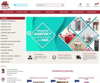 Darcekyukatky.eu(Darčeky) Screenshot