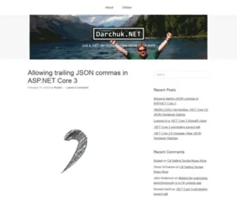 Darchuk.net(Just a .NET dev trying to make sense of the world) Screenshot