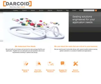 Darcoid.com(Darcoid Rubber Company) Screenshot