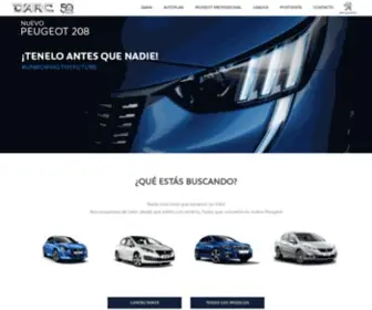 DarcPeugeot.com(D'arc Peugeot) Screenshot