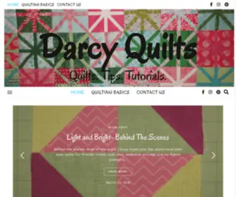 DarcyQuilts.com(Darcy Quilts) Screenshot