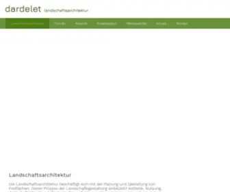 Dardelet.ch(Landschaftsarchitektur) Screenshot