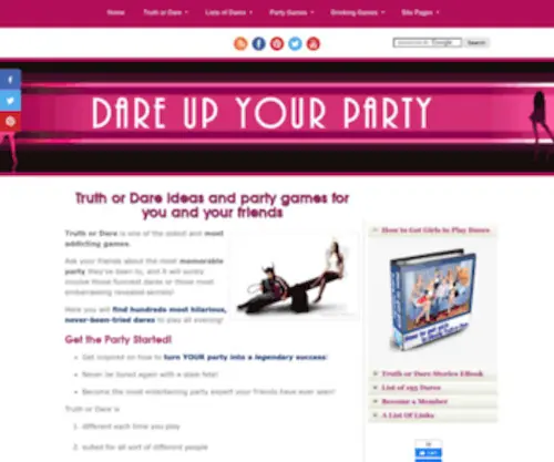 Dare-UP-Your-Party.com(Truth or Dare) Screenshot