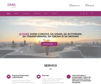 Dare.com.ro(Development Advice and REsources) Screenshot