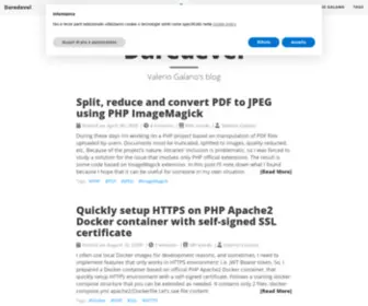 Daredevel.com(Daredevel by Valerio Galano) Screenshot