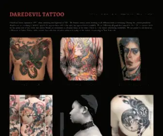 Daredeviltattoo.com(Daredevil Tattoo) Screenshot