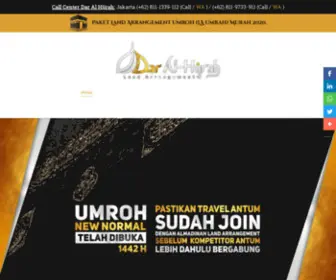 Darelhijrah.com(Promo Land Arrangement Umroh (LA Umrah) Termurah) Screenshot