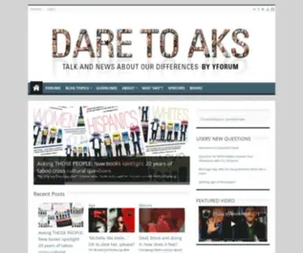 Daretoaks.com(Talk And News About Our Differences) Screenshot