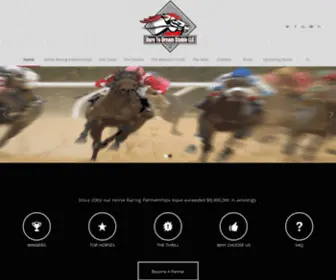 Daretodreamstable.com(Horse Racing Partnerships) Screenshot