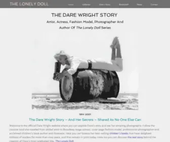 Darewright.com(Dare Wright Author) Screenshot