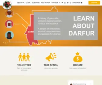 Darfurwomenaction.org(Darfur Women Action Group) Screenshot