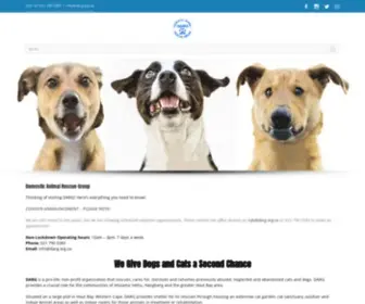 Darg.org.za(Domestic Animal Rescue Group) Screenshot