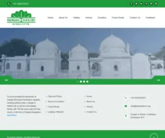 Dargahakimi.org(Dargah E Hakimi) Screenshot