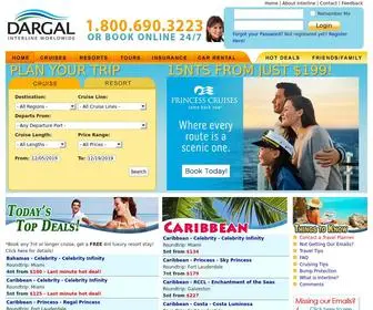 Dargal.com(World's Most Trusted Interline Travel Agency) Screenshot