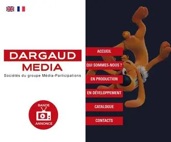 Dargaudmedia.com(Dargaud Media et Ellipsanime Productions) Screenshot