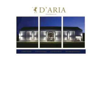 Daria.co.za(D'Aria) Screenshot