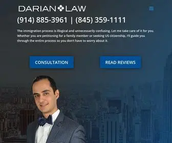 Darianlaw.com(Darian Law) Screenshot