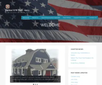 DarienvFW.org(Darien VFW Post #6933) Screenshot