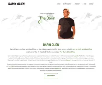 Darinolien.com(Darin Olien) Screenshot