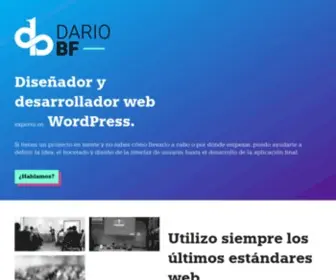 Dariobf.com(Experto en WordPress) Screenshot