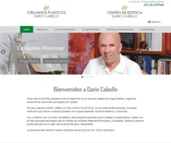 Dariocabello.com(Darío Cabello Cirujanos Plásticos) Screenshot