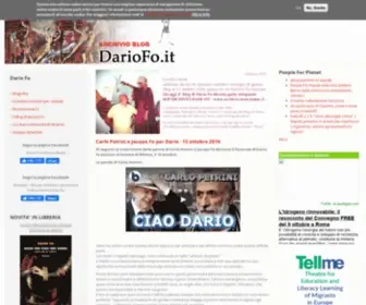 Dariofo.it(Compagnia Teatrale Fo Rame) Screenshot