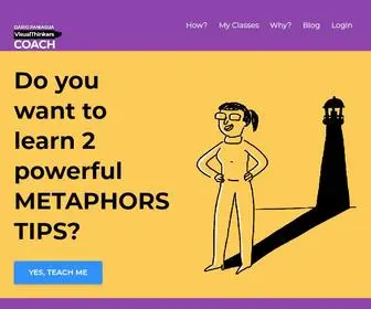 Dariopaniagua.com(Visual Thinkers Courses and Resources) Screenshot