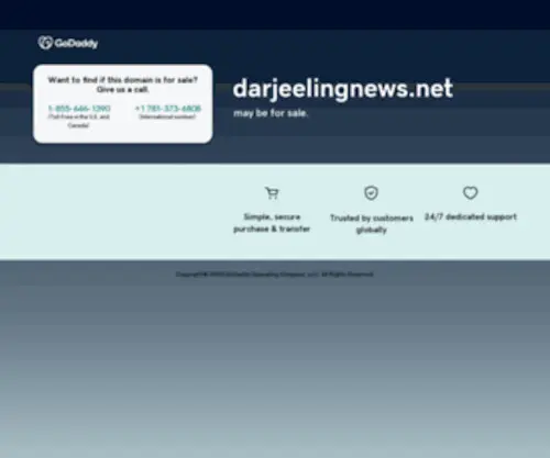 Darjeelingnews.net(Web hosting provider) Screenshot