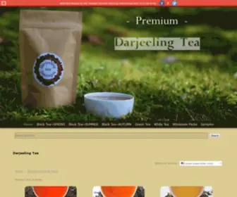 Darjeelingteaboutique.com(Darjeeling Tea Boutique) Screenshot