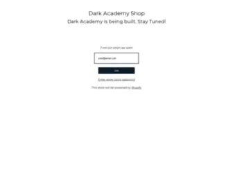 Dark-Academy.com(Dark Academy) Screenshot