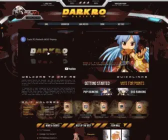 Dark-RO.com(DarkRO is a 255/100 High) Screenshot