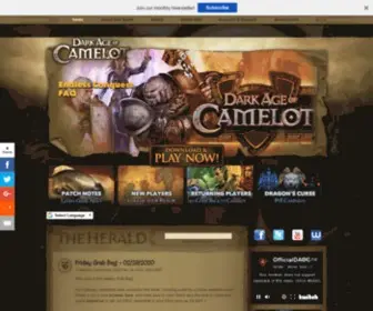Darkageofcamelot.com(Dark Age of Camelot) Screenshot