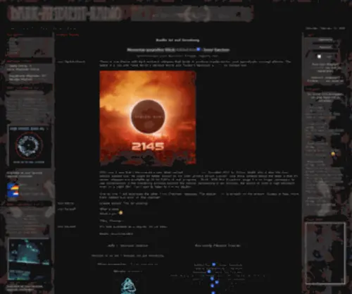 Darkambientradio.de(Dark Ambient Radio) Screenshot