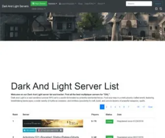 Darkandlight-Servers.com(Minecraft Multiplayer) Screenshot