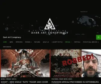 Darkartconspiracy.com(Dark Art Conspiracy) Screenshot