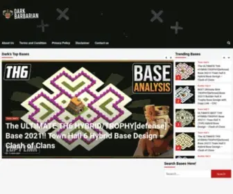 Darkbarbarian.com(Dark BarBarian) Screenshot