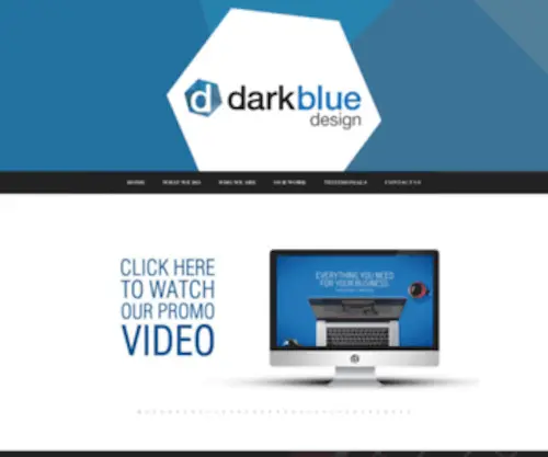 Darkblue.ie(Darkblue Design) Screenshot