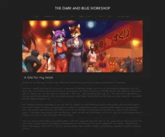 Darkblueworkshop.com(The Dark and Blue Workshop) Screenshot