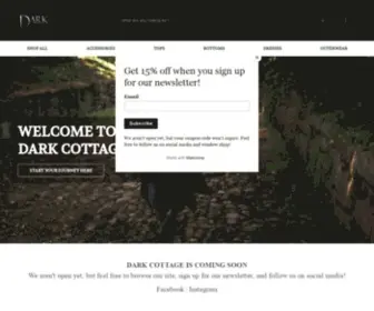 Darkcottage.com(Dark Cottage) Screenshot