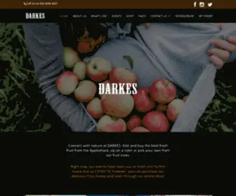 Darkes.com.au(At Glenbernie Orchard) Screenshot