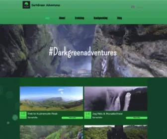 Darkgreenadventures.com(Dark Green Adventures) Screenshot