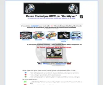 Darkgyver.fr(Index Revue Technique BMW de DarkGyver) Screenshot