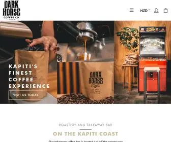 Darkhorsecoffee.co.nz(The signature Dark Horse roast) Screenshot