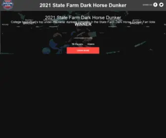 Darkhorsedunker.com(Dark Horse Dunker) Screenshot