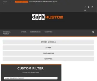 Darkkustom.com(► DARK KUSTOM ®) Screenshot