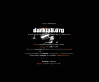 Darklab.org(Dark laboratorys) Screenshot