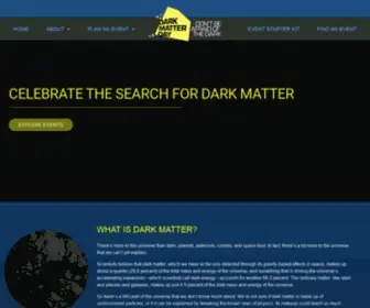 Darkmatterday.com(Darkmatterday) Screenshot