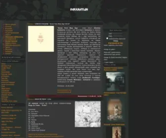 Darknation.eu(Gotyk, electro, industrial, ambient, noise, darkwave, coldwave, ebm, neofolk) Screenshot